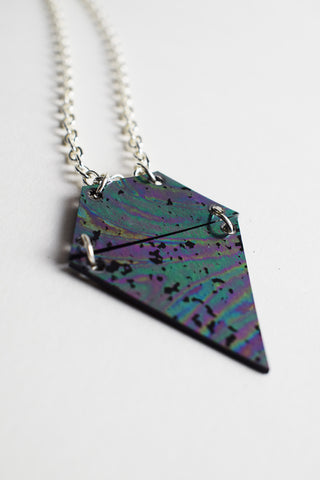 GEO HOLOGRAPHIC NECKLACE