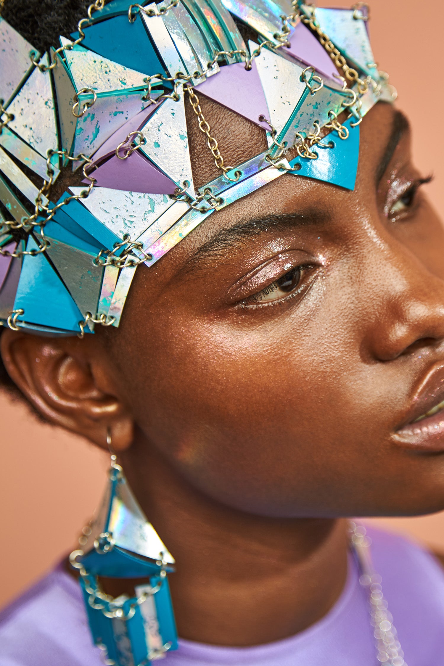 LARGE PYRAMID HEADPIECE